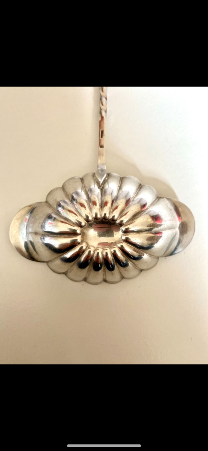 Punch ladle -Christofle, silver metal