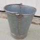 Old thick zinc farmhouse seal