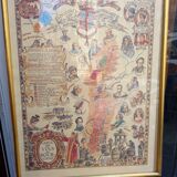 Carte vins de Bourgogne