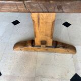 Solid wood monastery / convent dining table