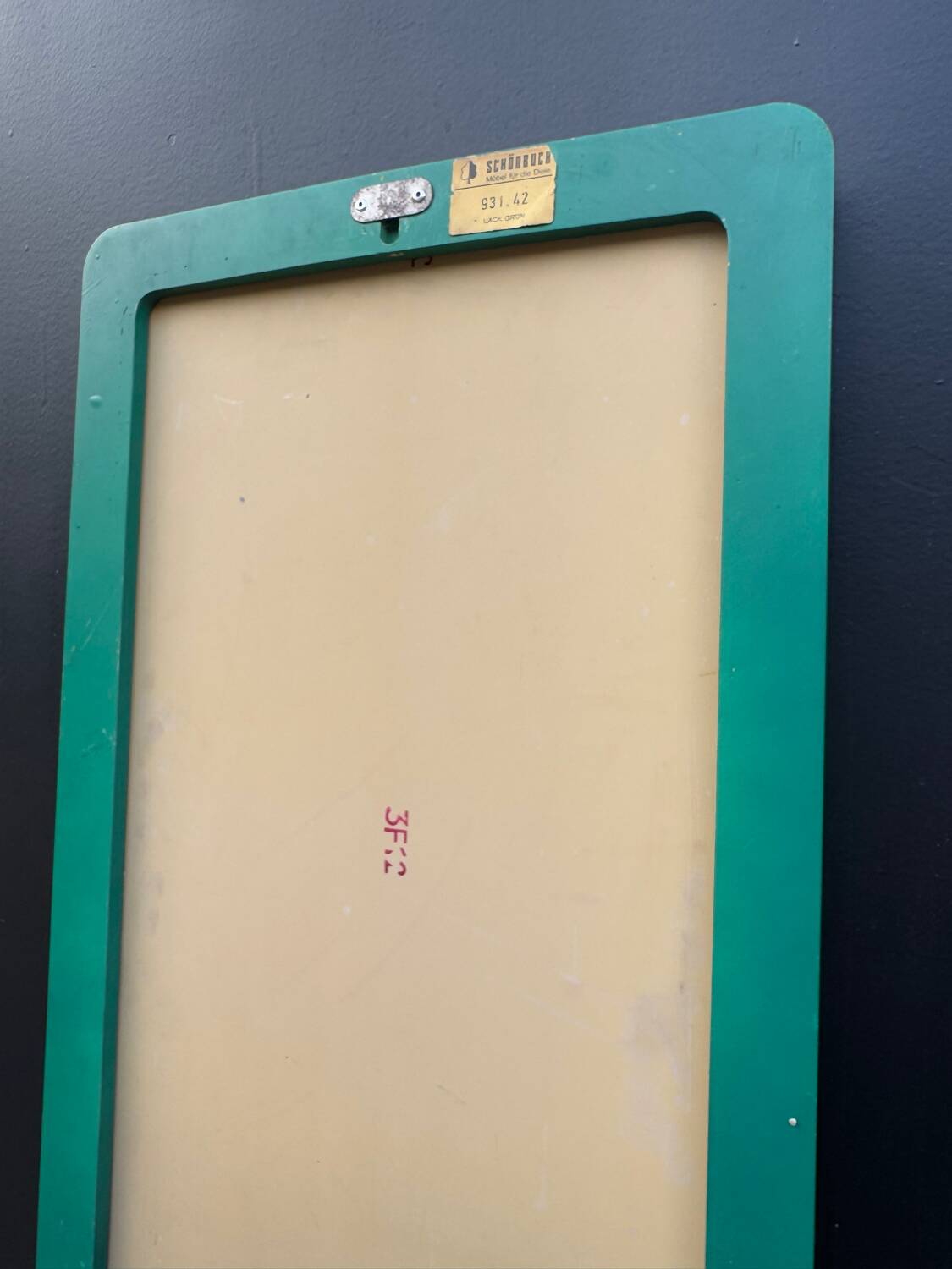 Scandinavian style mirror from the 70s