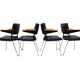 Ensemble de 4 fauteuils par A. Cordemeyer pour Gispen