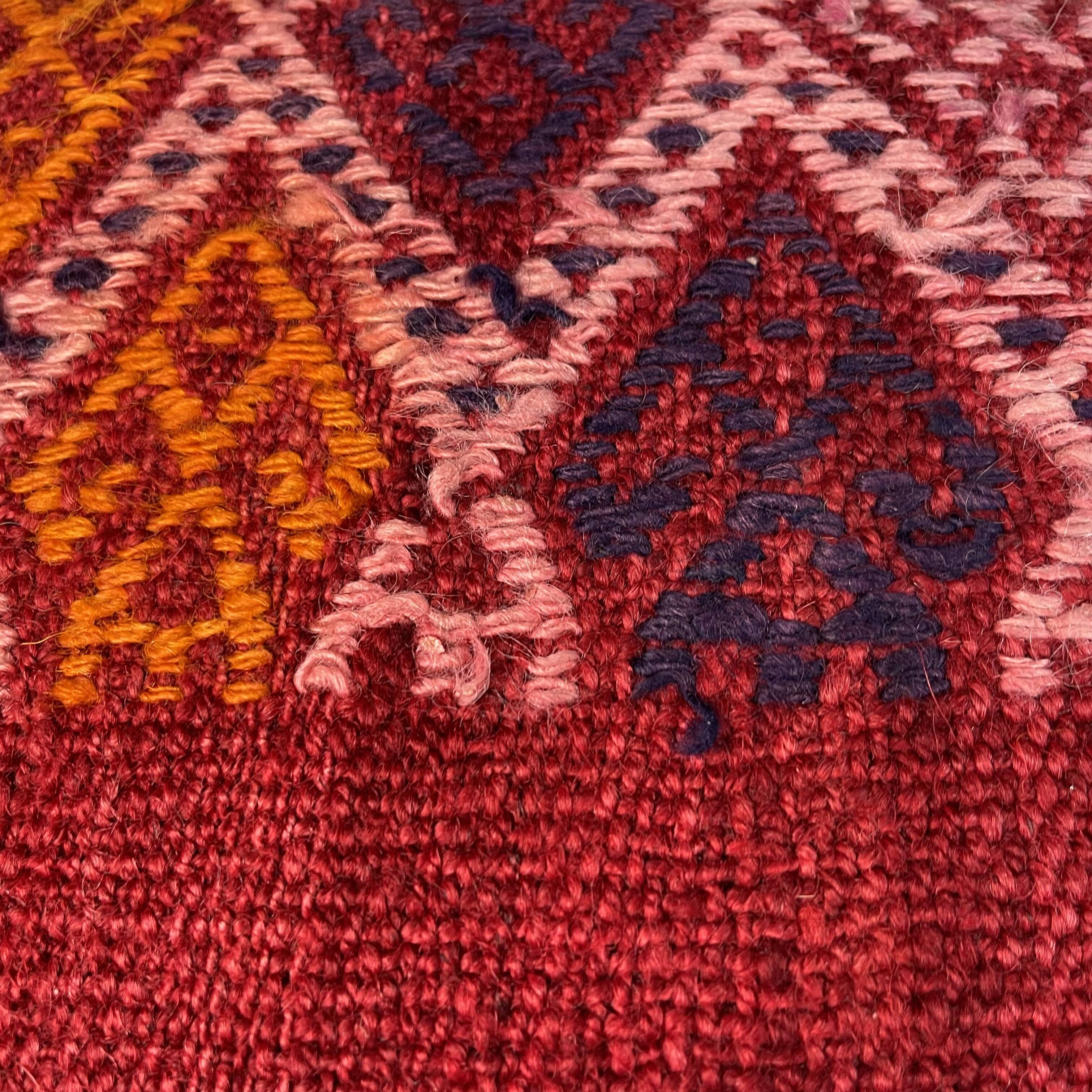 Housse de coussin kilim vintage turque faite à la main, 30 x 50 cm