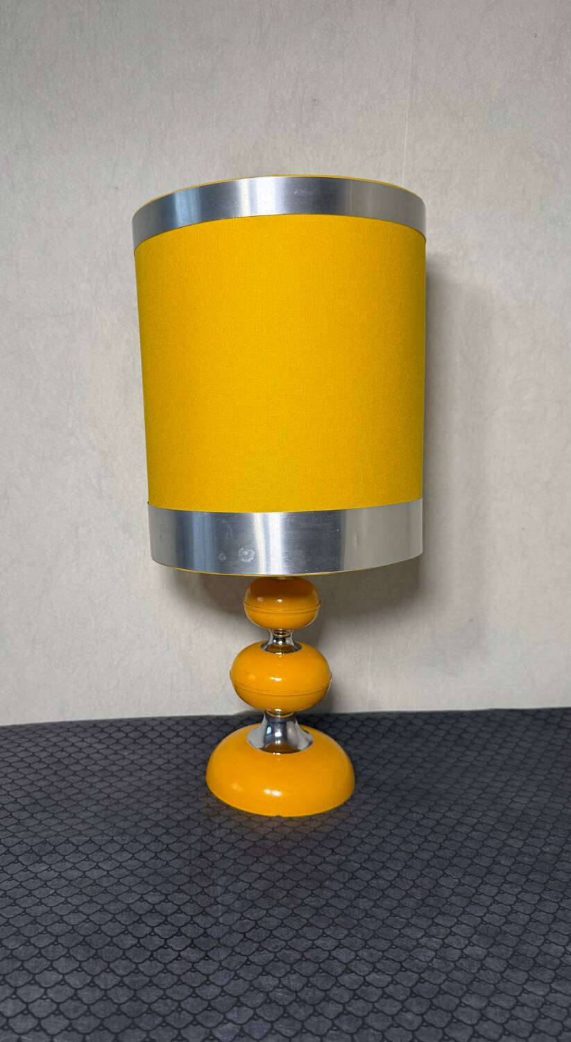 Vintage orange table lamp