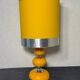 Vintage orange table lamp