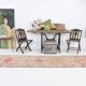 3x13 Rug For Kitchen Pink Beige Herki Vintage Runner Rug, 79x402Cm SK 4146