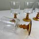Vintage amber glass
