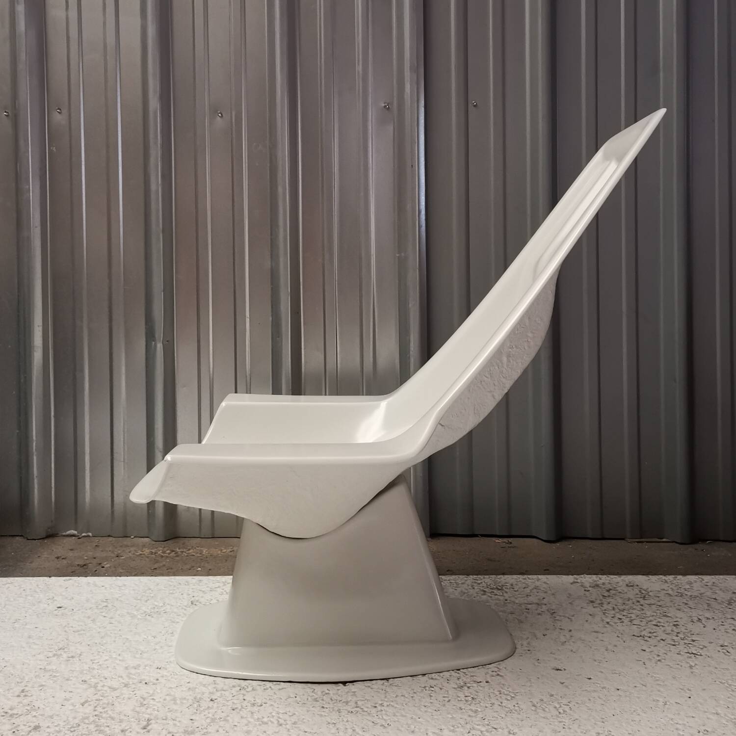 Fauteuil bain de soleil, Les Plastiques de Bourgogne, 1970