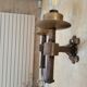Rare set of 7 wall lights in hammered solid bronze - Raymond Subes style