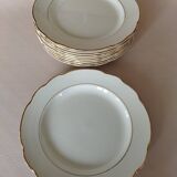10 Gien “Monaco” flat plates