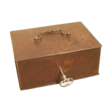 Cash register, metal safe with key