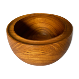Vintage teak salad bowl