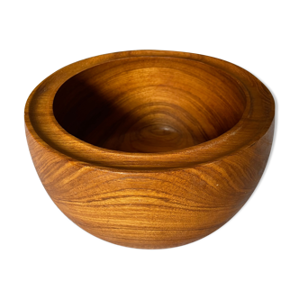 Vintage teak salad bowl