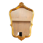 Baroque mirror in gilded wood