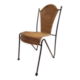 A chair by designer Frédéric Weinberg USA 1960, 70