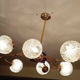 Large maison Arlus chandelier 40s/50s
