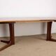 Table scandinave télescopique vintage teck