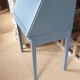 Blue school desk, early 20th century
