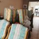 Salon rotin vintage