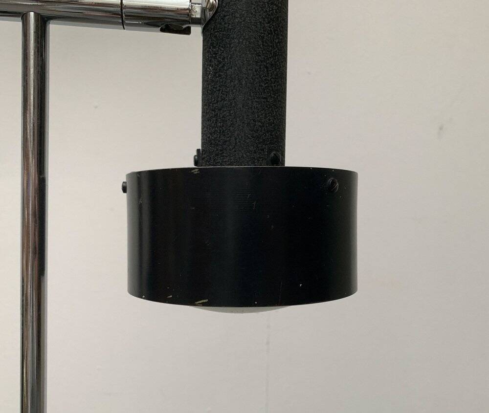 Mid-century minimalist floor lamp by Edi Franz for Swisslamps International.