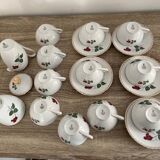 Service à café/thé 18 pièces en porcelaine Winterling Bavière