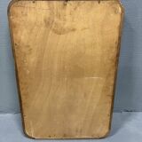 Scandinavian modernist wooden mirror