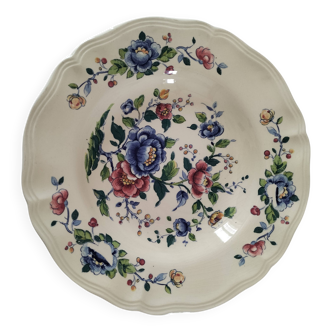 Sarreguemines plate, Touraine model