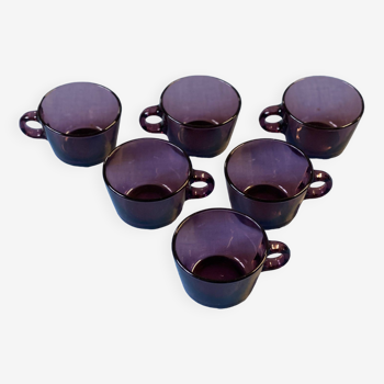 Tasses Verre 70's