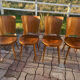 Set of 6 Baumann bistro chairs
