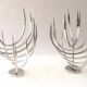 Pair of X Feal candlesticks
