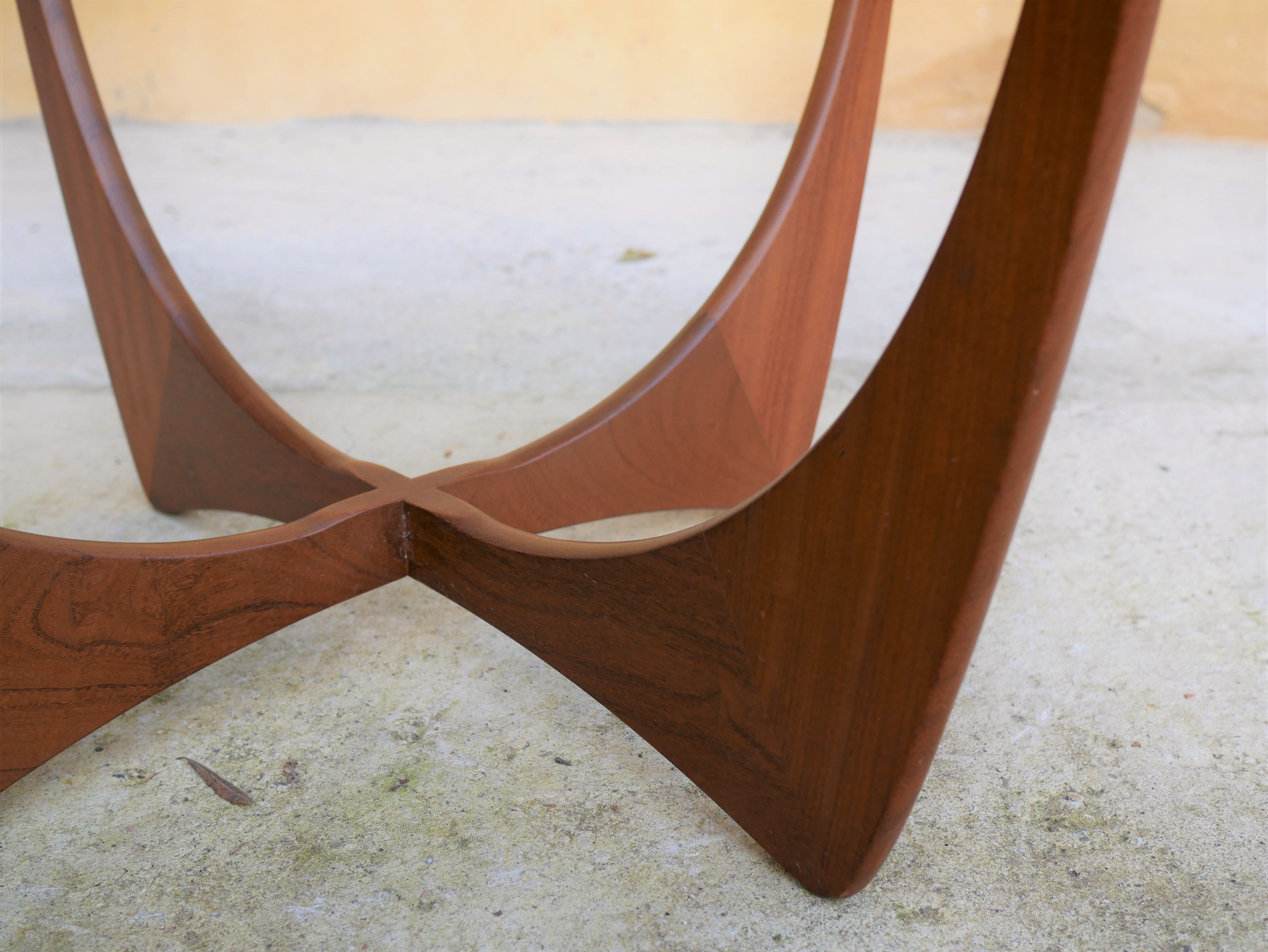 Astro teak coffee table by V.Wilkins for G-Plan editions
