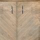 Furniture from the 30s/40s with elm magnifying glass veneer
