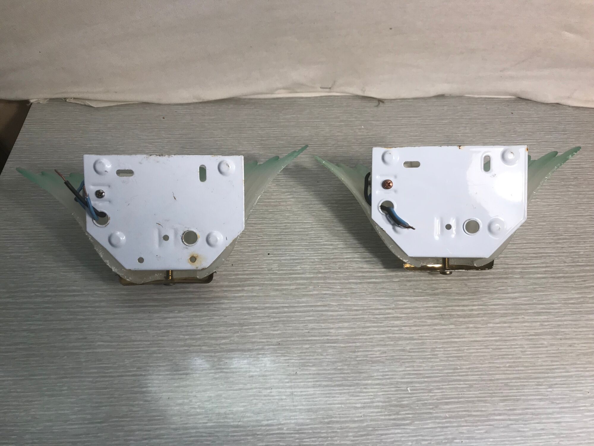 Pair of wall lights