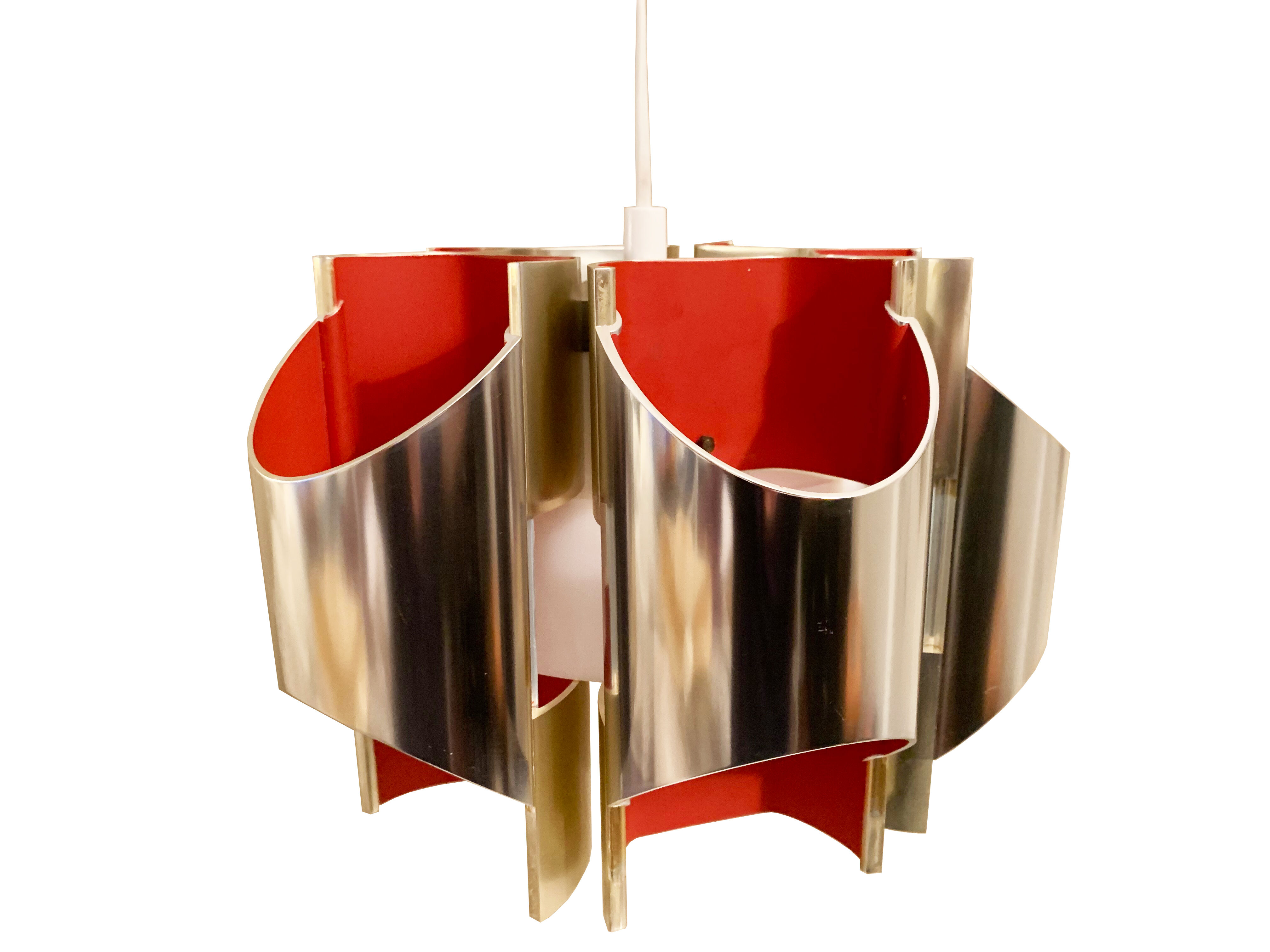 Pendant lamp pantre by bent karlby for lyfa denmark - danish design - collectible - scandin