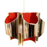 Pendant lamp pantre by bent karlby for lyfa denmark - danish design - collectible - scandin