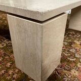 Travertine coffee table from the 70s