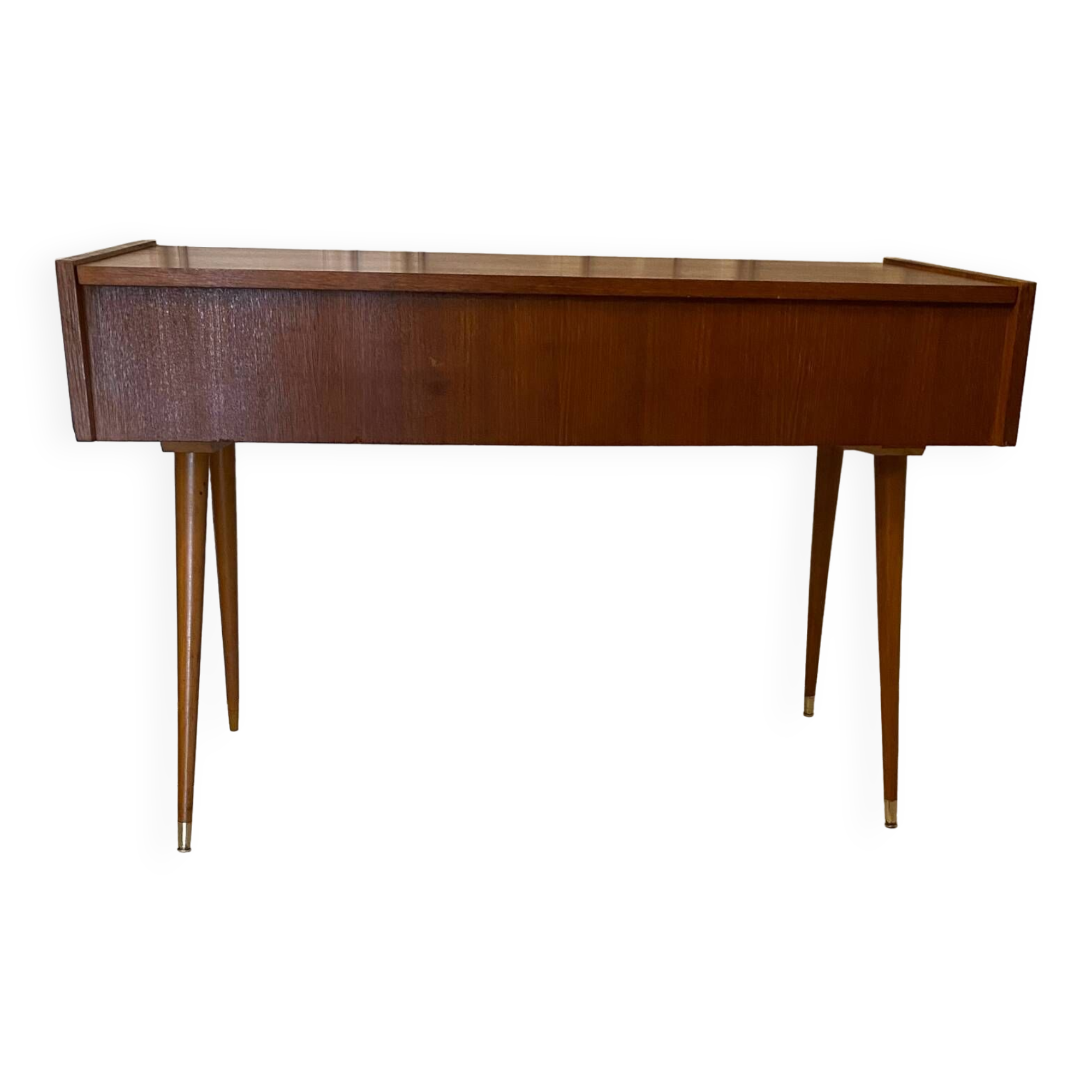 Vintage console with compass feet