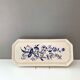 Vintage Cake Plate, Pie Plate, Serving Plate, Blue Beige, Ceramic Herbolzheim,