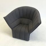 Moel armchair in dark gray from Ligne Roset by Inga Sempé
