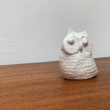 Danish mid-century ceramic owl sculpture by Søholm, 1960s.