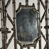 Faux bamboo coat rack cast iron ca. 1890