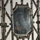 Faux bamboo coat rack cast iron ca. 1890