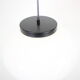 Mid-century glass pendant, 1960's