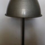 metal lamp with golden brass base