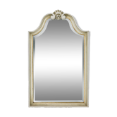 Miroir biseauté de style Louis XV français du XXe siècle