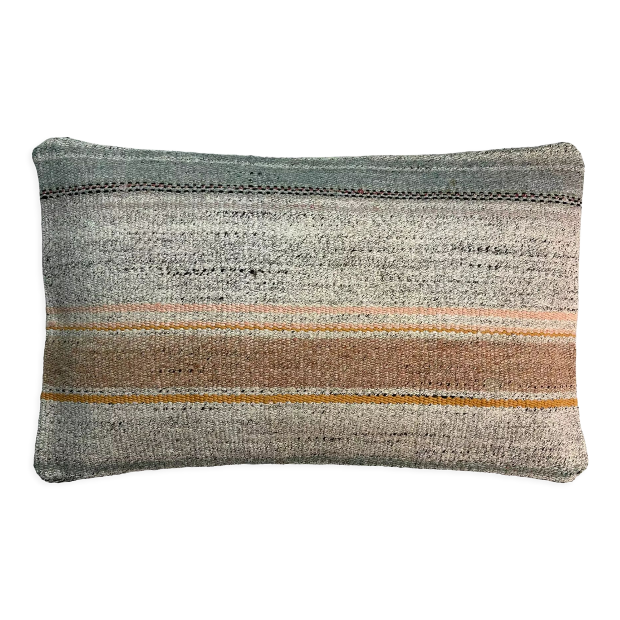 Vintage turkish handmade cushion cover , 30 x 50 cm