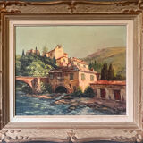 Oil on canvas by R.U Rinaldi