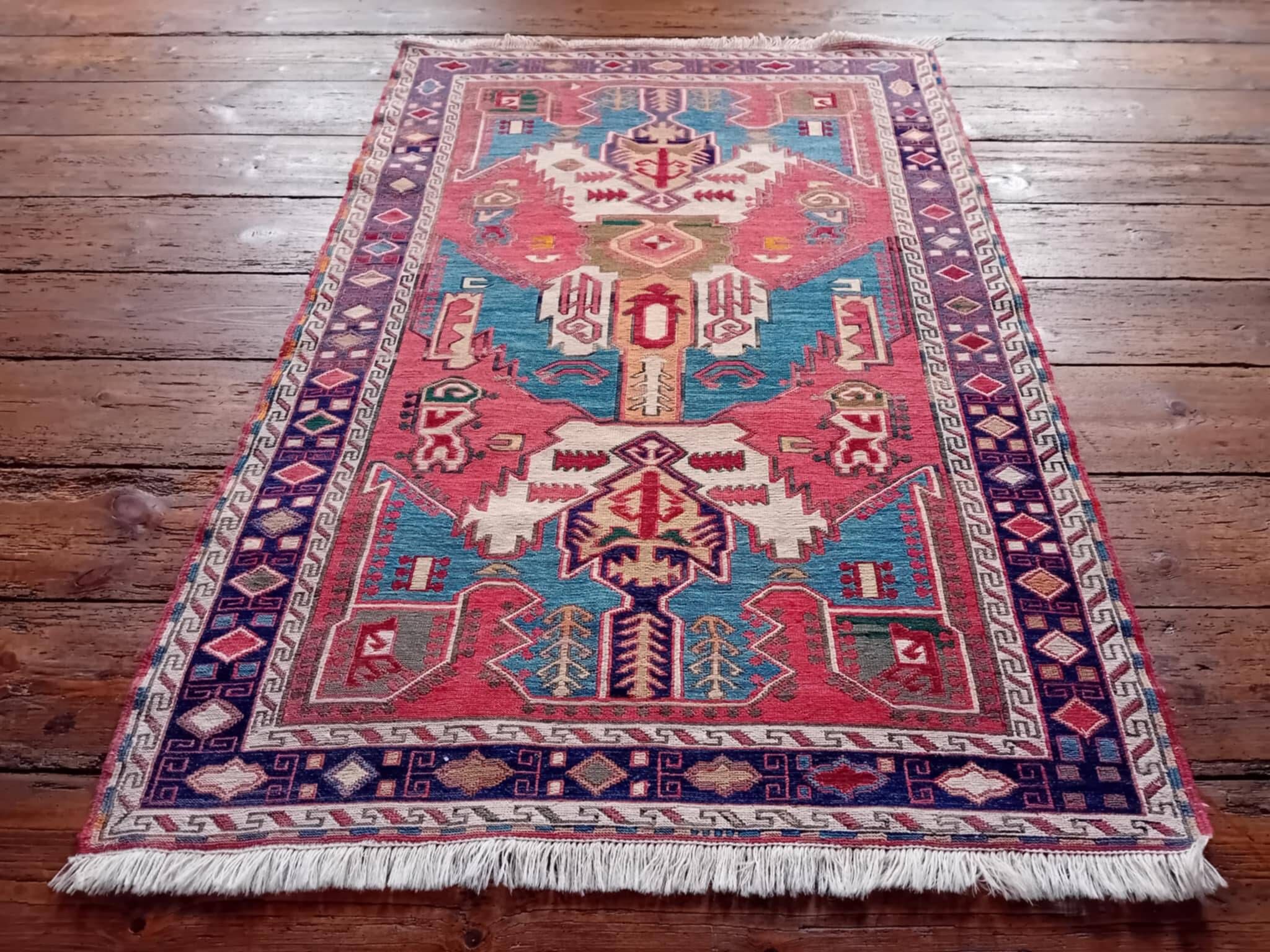 Handmade Anatolian Kilim Soumak 160x102cm