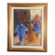 Watercolor on paper by Paul Billard 20th century Venice carnival