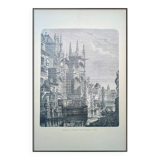 Printed in 1906, Saint-Pierre Church, Caen.